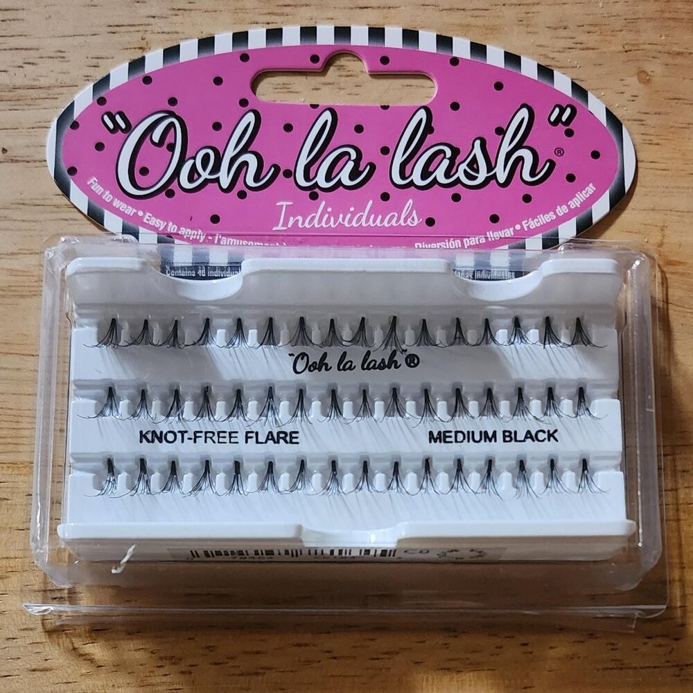 4 Boxes -Ooh-la-lash Individual Eye Lashes
